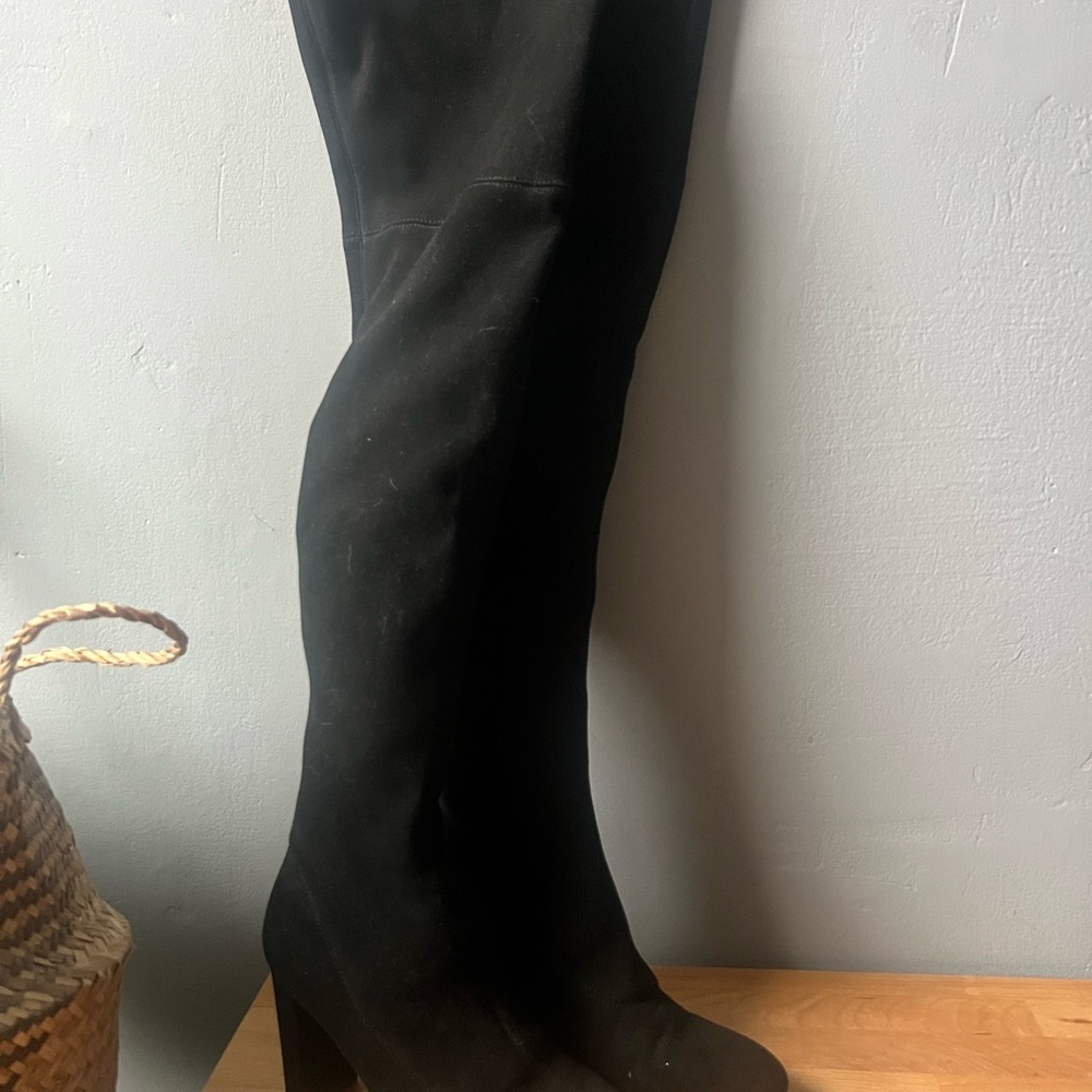 Elie Tahari Celine Thigh high Suede Boots